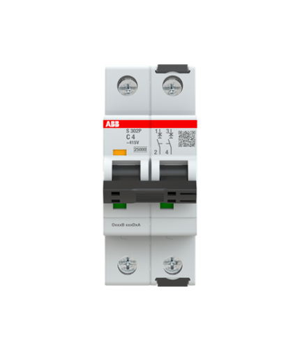ABB 2CDS382001R0044 S 302 P-C 4
