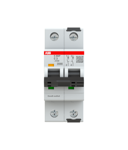 ABB 2CDS382001R0034 S 302 P-C 3