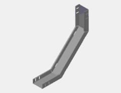 EAE 040 CTE 100 ID90° ,H40 (mm) ,A100 (mm),T2(mm)-(Kablo-Tava-Sistemleri)