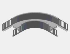 EAE 060 UKFG 100 YD90° ,H60 (mm) ,AB100 (mm),T1,2(mm)-(Kablo-Tava-Sistemleri)