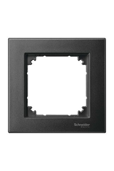 Schneider (MTN486114) Tekli çerçeve, M-Plan, Antrasit