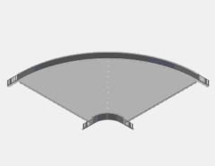EAE 050 UKFG 600 YD90° ,H50 (mm) ,AB600 (mm),T1,2(mm)-(Kablo-Tava-Sistemleri)
