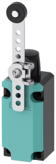 Siemens 3SE5132-0CJ60 SIRIUS STANDART NİHAYET ŞALTERİ 3SE5132 SERİSİ, 1NO+1NC, 40mm, PLASTİK MUHAFAZALI, Kol uzunluğu ayarlanabilir (delikli), sağ-sol plastik makara (19 mm çap) tahrikli