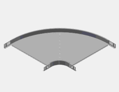 EAE 050 UKFG 500 YD90° ,H50 (mm) ,AB500 (mm),T1,2(mm)-(Kablo-Tava-Sistemleri)