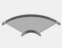 EAE 050 UKFG 400 YD90° ,H50 (mm) ,AB400 (mm),T1,2(mm)-(Kablo-Tava-Sistemleri)