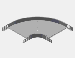 EAE 050 UKFG 300 YD90° ,H50 (mm) ,AB300 (mm),T1,2(mm)-(Kablo-Tava-Sistemleri)