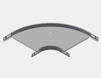 EAE 040 UKFG 300 YD90° ,H40 (mm) ,AB300 (mm),T1,2(mm)-(Kablo-Tava-Sistemleri)