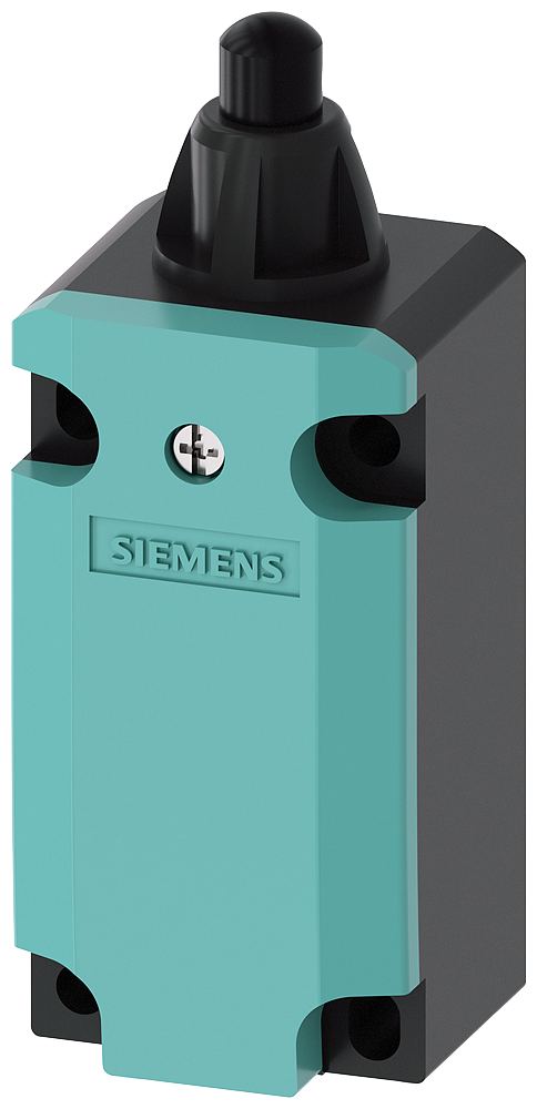 Siemens 3SE5132-0CC03 SIRIUS STANDART NİHAYET ŞALTERİ 3SE5132 SERİSİ, 1NO+1NC, 40mm, PLASTİK MUHAFAZALI, Dikey plastik buton tahrikli