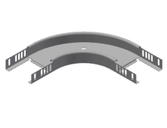 EAE 040 UKFG 100 YD90° ,H40 (mm) ,AB100 (mm),T1,2(mm)-(Kablo-Tava-Sistemleri)