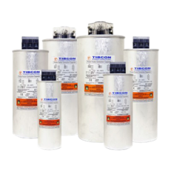Tibcon 33,3 kVAr 480V/525V AĞIR HİZMET SİLİNDİR TİP KONDANSATÖR