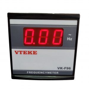 Vteke Dijital Frekansmetre 96x96mm (1- 400Hz) (15V - 500V AC)