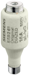 Siemens 5SB231 6A; DII; 500V; DIAZED SİGORTA BUŞONU; GECİKMELİ;