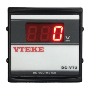 Vteke Dijital DC Voltmetre 72X72