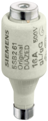 Siemens 5SB211 2A; DII; 500V; DIAZED SİGORTA BUŞONU; GECİKMELİ;