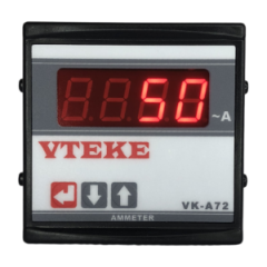 Vteke Setli Dijital Ampermetre 72x72mm (150mA-995A)