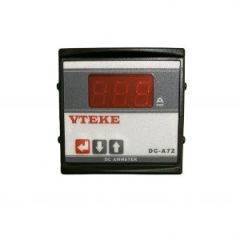 Vteke Dijital DC Ampermetre 72X72