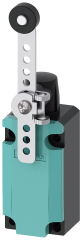 Siemens 3SE5112-0CH60 SIRIUS STANDART NİHAYET ŞALTERİ 3SE5112 SERİSİ, 1NO+1NC, 40mm, METAL MUHAFAZALI, Kol uzunluğu ayarlanabilir (delikli), sağ-sol plastik makara (19 mm çap) tahrikli