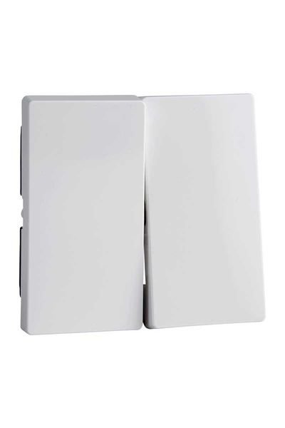 Schneider (MTN432525) Komütatör tuş kapağı, System-M, Aktif beyaz