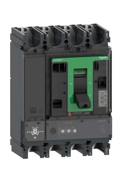 Schneider (C63V42D630) NSX630 HB1 ML2.3 75kA 690V 4P