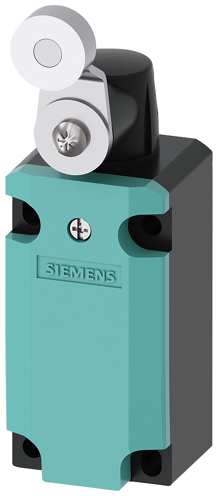 Siemens 3SE5112-0CH02 SIRIUS STANDART NİHAYET ŞALTERİ 3SE5112 SERİSİ, 1NO+1NC, 40mm, METAL MUHAFAZALI, sağ-sol metal makara (19 mm çap) tahrikli, kol uzunluğu 27 mm