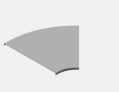 EAE UKFG 300 YD KAPAK 45° ,H300 (mm) ,A1,2 (mm)-(Kablo-Tava-Sistemleri)