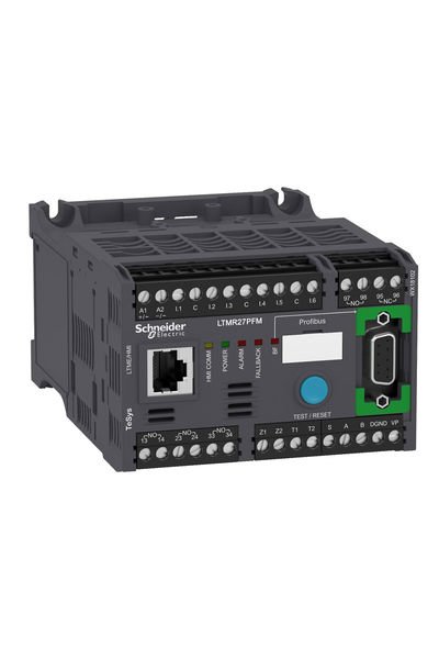 Schneider (LTMR27PFM) TeSys T Motor Kontrolör 1.35-27A 100-240VAC Profibus