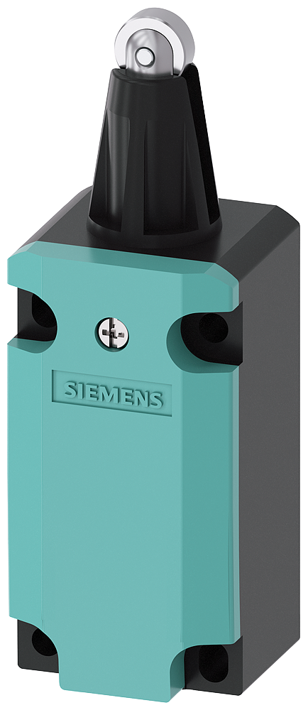 Siemens 3SE5112-0CD02 SIRIUS STANDART NİHAYET ŞALTERİ 3SE5112 SERİSİ, 1NO+1NC, 40mm, METAL MUHAFAZALI, Dikey paslanmaz çelik makara (13 mm çap) tahrikli