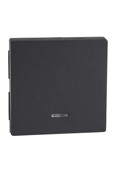 Schneider (MTN431014) Işıklı Anahtar tuş kapağı, System-M, Antrasit