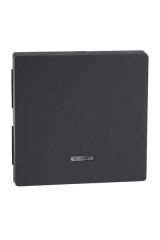 Schneider (MTN431014) Işıklı Anahtar tuş kapağı, System-M, Antrasit