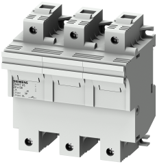 Siemens 3NW7231 SİLİNDİRİK SİGORTA YUVASI (KARTUŞ SİGORTA YUVASI); 22X58mm; 3 KUTUP; 100 A