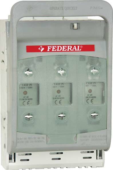 Federal SİGORTALI YÜK AYIRICI FHS160 3P 160A AC23B/415Vac