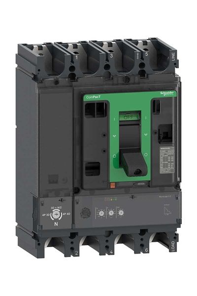 Schneider (C63R42D630) NSX630 R ML2.3 45kA 690V 4P