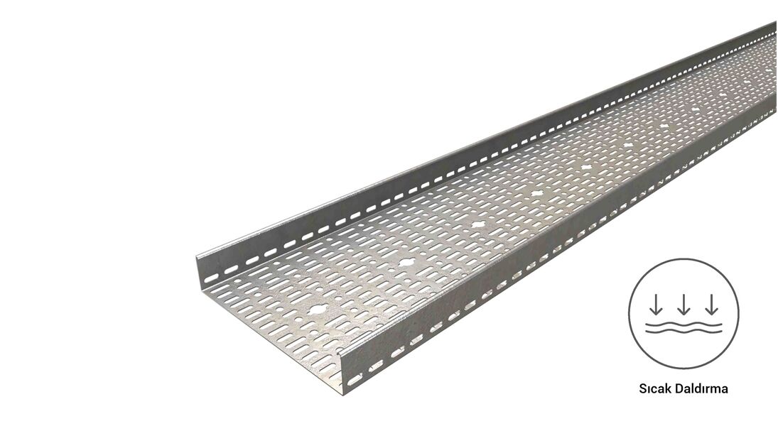 EAE 60 Cty 300 - Sıcak Daldırma Kablo Kanalı (300X60X1mm)