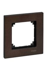 Schneider (MTN4051-3471) Tekli çerçeve, M-Elegance Glass, Venge