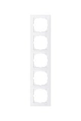 Schneider (MTN4050-3619) M-Pure beşli çerçeve Beyaz