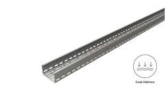 EAE 60 Cty 100 - Sıcak Daldırma Kablo Kanalı (100X60X0,8mm)