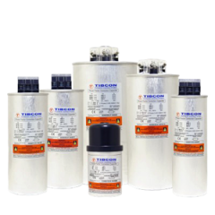 Tibcon 25 kVAr 400V/415V/440V AĞIR HİZMET SİLİNDİR TİP KONDANSATÖR