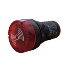 Vteke 22MM LEDLİ SİREN 24V AC/DC KIRMIZI