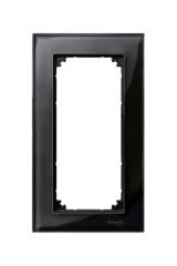 Schneider (MTN404803) Traş Prizi çerçevesi, M-Elegance Glass, Oniks siyah