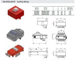 Gersan 25-40A ÇIKIŞ KUTUSU MCB TİPİ GGD 400630