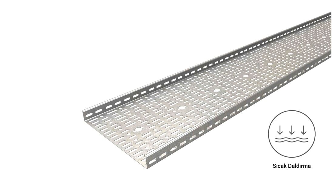 EAE 40 Cty 300 - Sıcak Daldırma Kablo Kanalı (300X40X1mm)