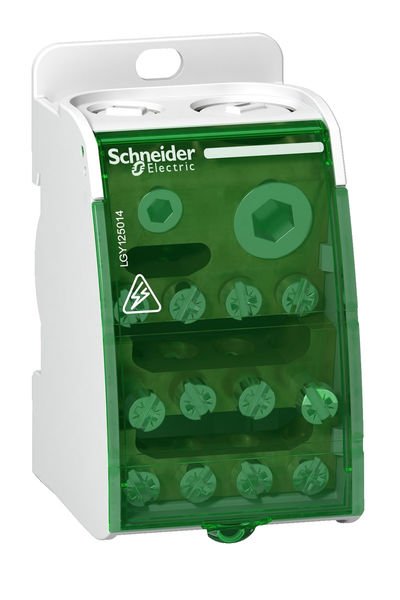 Schneider (LGY125014) Vidalı Dağıtım Kutusu 1P 250A 14 Delikli