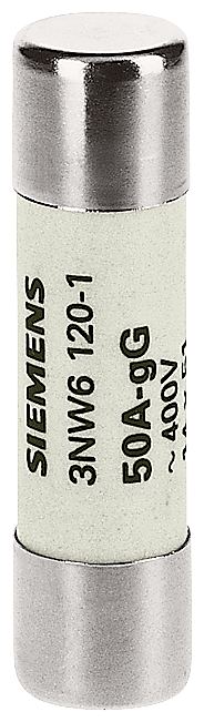 Siemens 3NW6117-1 SİLİNDİRİK SİGORTA (KARTUŞ SİGORTA); 14X51mm; 40 A