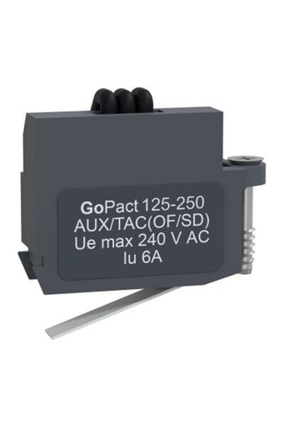 Schneider (G12-25AUX240) Yardımcı Kontak (OF/SD) GoPact MCCB 125-250 240V