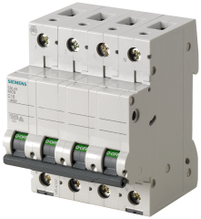 Siemens 5SL4650-7 50A; 3+N; 70mm OTOMAT; ANAHTARLI OTOMATİK SİGORTA; 10kA; C TİPİ; YAVAŞ KARAKTERLİ