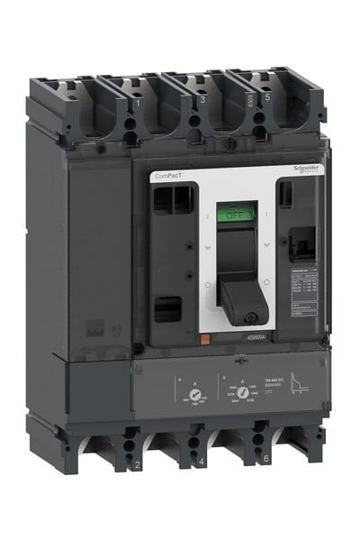Schneider (C63F4TM600D)  NSX600F TM-DC 4P