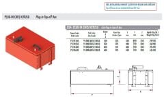 Gersan 630A SYK TİP PLUG-IN ÇIKIŞ KUTUSU P-SYK630