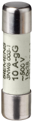 Siemens 3NW6003-1 SİLİNDİRİK SİGORTA (KARTUŞ SİGORTA); 10X38mm; 10 A