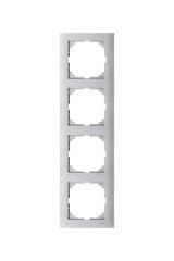 Schneider (MTN4040-3660) M-Pure dörtlü çerçeve Alüminyum