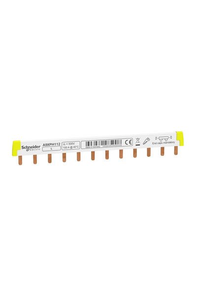 Schneider (A9XPH112) Acti 9 Comb Busbar 1 Kutup 12 Modül